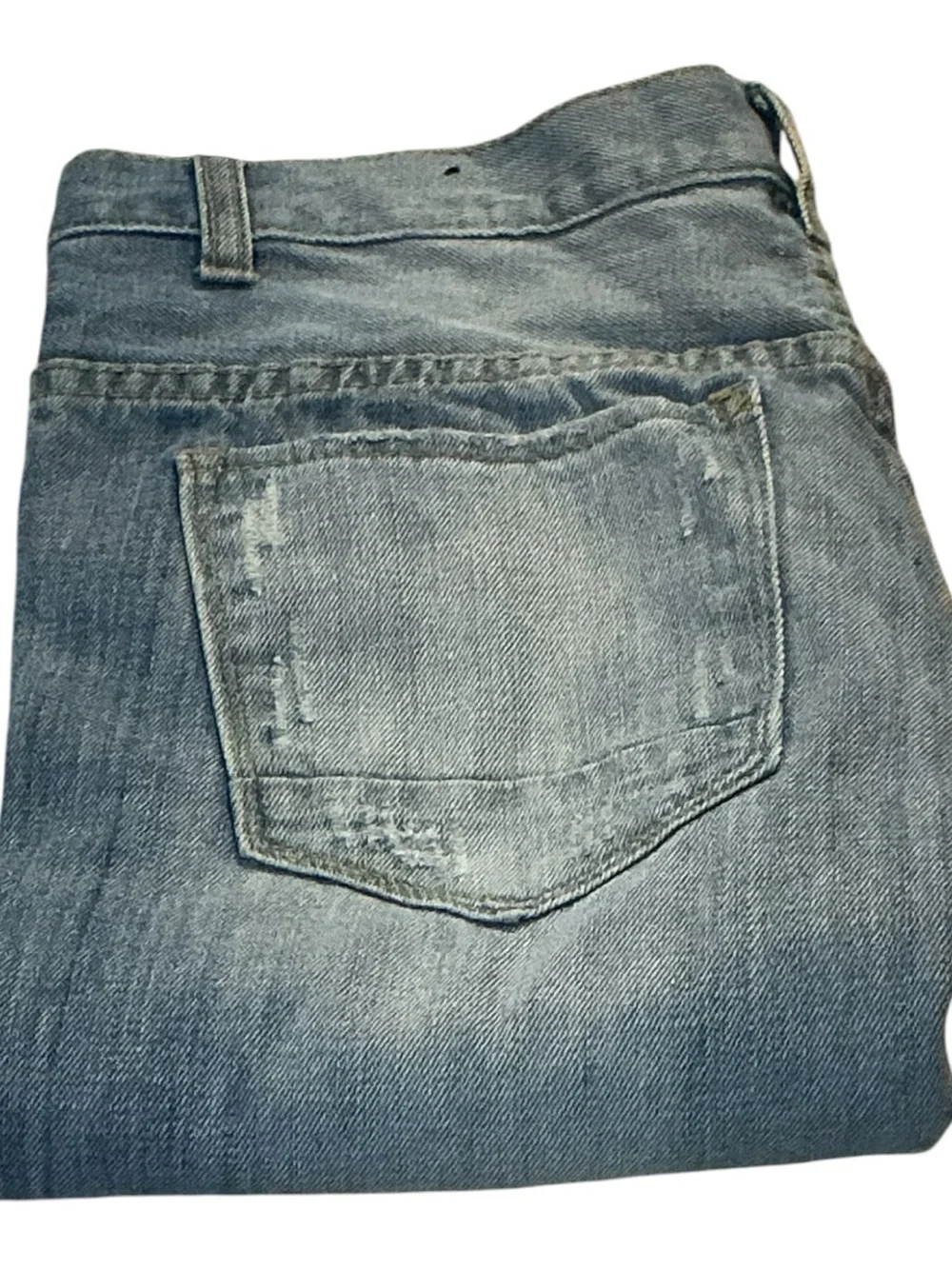 💟 Brooklyn Cloth Men's Jeans 32 Slim Fit Distressed Ripped, and Faded Denim